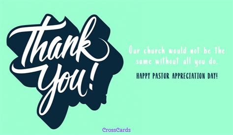 Pastor Appreciation Cards Free Printable Free Printable