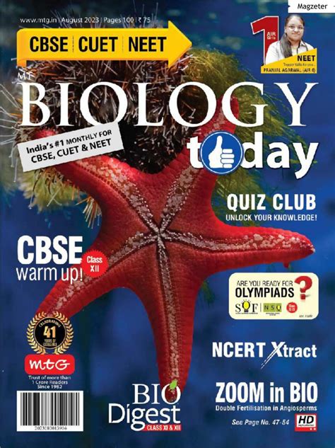 Biology Today Magazine Get Your Digital Subscription