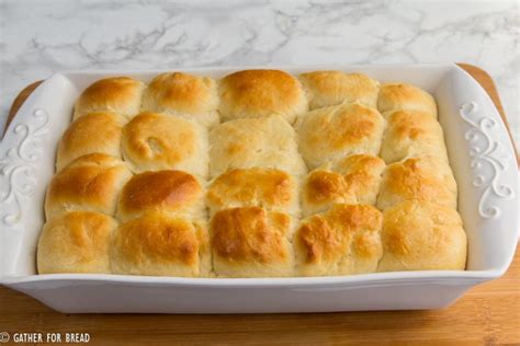 Amish Dinner Rolls Gather For Bread