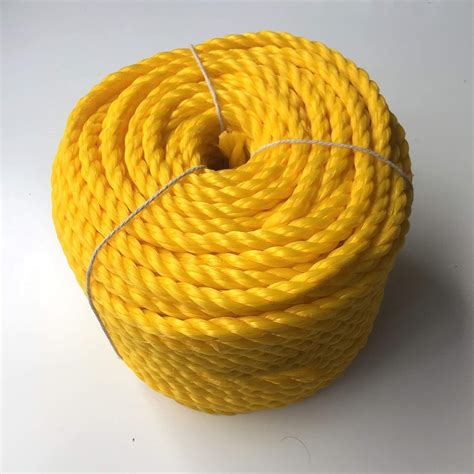 Yellow Polypropylene Rope Rs 150 Kg Rushikesh Enterprises Id