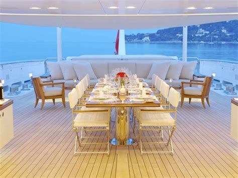 Our Ultimate Dinner Party Would Be Hosted On This Fantastic Yacht Deck