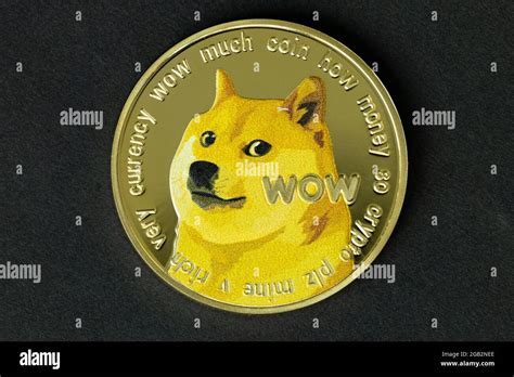 Dogecoin Cryptocurrency Photo Of Dogecoin Crypto Currency Physical