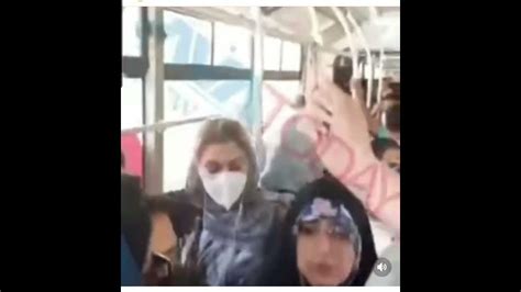 درگیری در اتوبوس بی آرتی بر سر حجاب سپیده رشنو Youtube