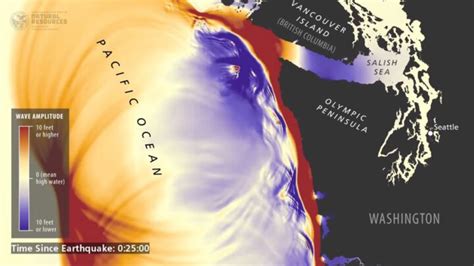 Simulations Show Tsunami Could Overwhelm Washington Coast And Could Reach Seattle In 2 Hours And