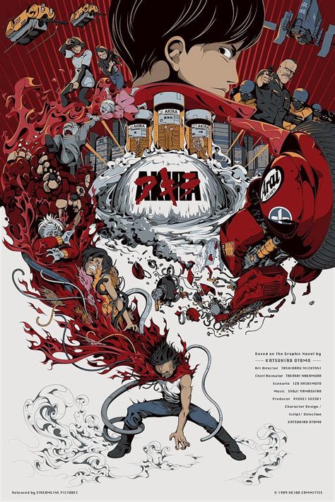 1920x1080px 1080p Free Download Akira Movie Poster Akira Anime Hd