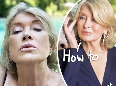 Martha Stewart Reveals Her Beauty Tips For Those Infamous Thirst Traps