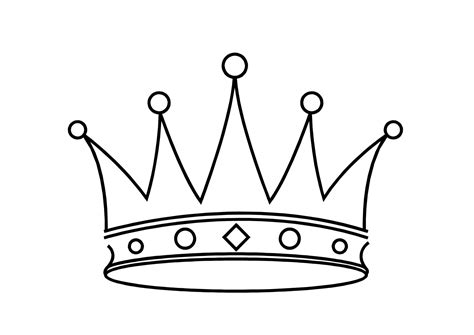 Line Drawing Crown At Getdrawings Free Download