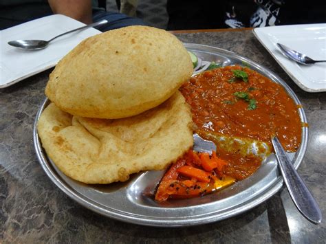 Chole Bhature Thali : Chole Bhature- The Popular Food Duo - Simple