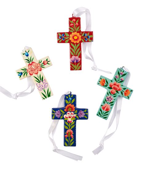 Pretty Wooden Hanging Crosses