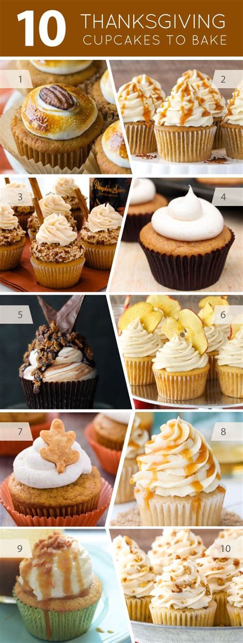 It took a long time but it was worth it. 10 Thanksgiving Cupcakes | Thanksgiving baking ...