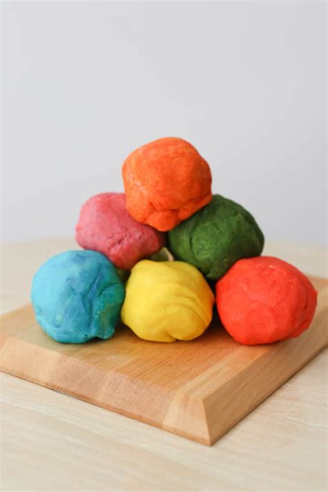 How To Make Easy Homemade Playdough Abbey S Kitchen