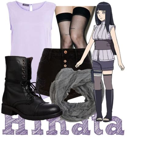 Hinata Hyuga By Katwhisky On Polyvore Bff Outfits Disney Bound Outfits