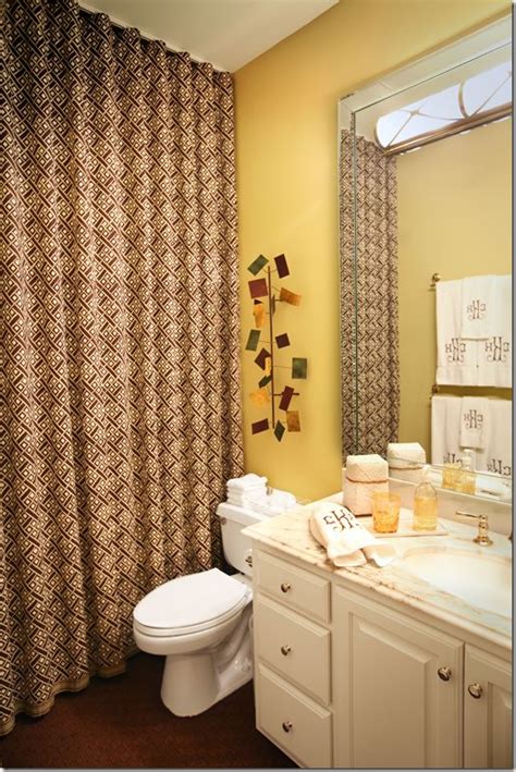 I am looking for possible suggestions for a shower curtain rod installation, perhaps hanging from the wall above where the rod is currently also, i was looking at ceiling shower rod which looks decent. 52 best Custom Shower Curtain images on Pinterest ...