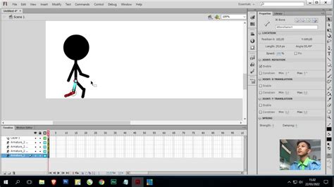 Tutorial Cara Membuat Animasi Stickman Menggunakan Adobe Flash Youtube