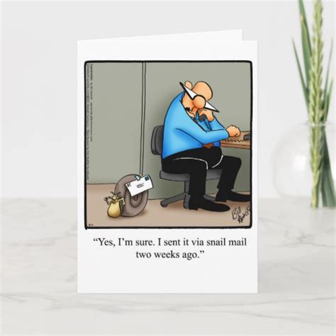 Funny Belated Birthday Wishes Greeting Card