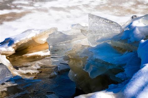Ice On The River Photograph By Alain De Maximy Fine Art America