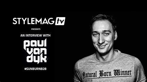 Stylemag Tv Paul Van Dyk Interview Youtube
