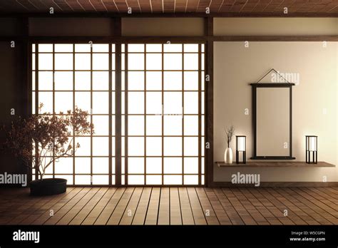 Japanese Wood Wall Design Under Asia