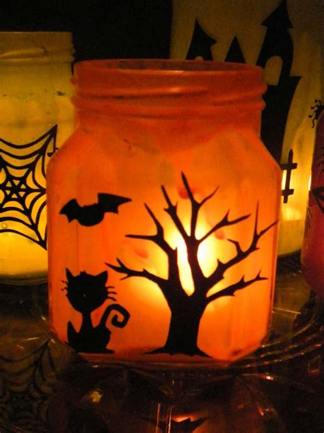 30 Mason Jars Halloween Decorations Ideas Decoration Love