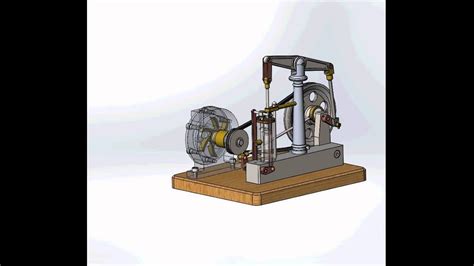 Steam Engine With Horizontal Beam And Centrifugal Pump Youtube