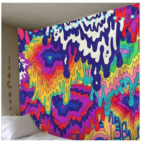 The Drip Tapestry Tapestries Trippy The Drip Tapestry Trippy