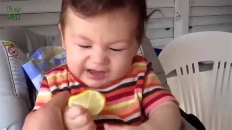 Babies Eating Lemons For The First Time Compilation NEW HD YouTube