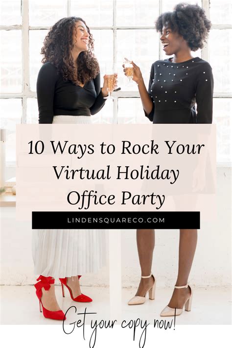 10 Ways To Rock Your Virtual Holiday Office Party Office Holiday