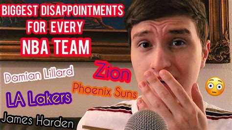 Every Nba Teams Biggest Disappointments So Far Asmr Youtube
