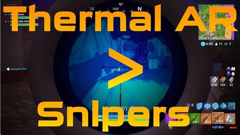 Thermal Ar Is Better Than Snipers Casual Fortnite Victory Youtube