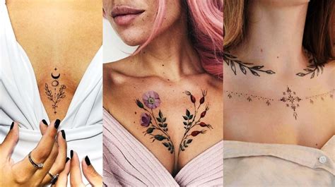 60 Best Chest Tattoo Designs For Women 2023