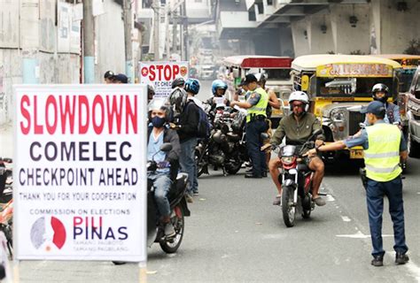 comelec releases guidelines on election checkpoints