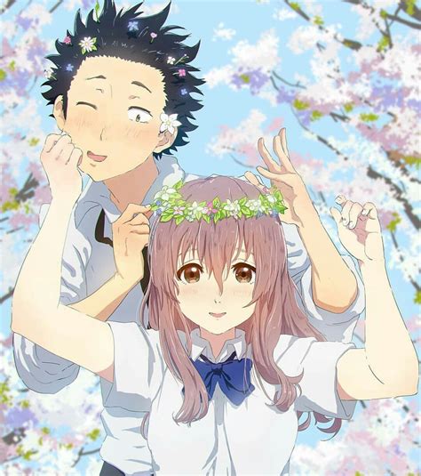 A Silent Voice Kawaii Anime Ästhetischer Anime Fan Art Anime Film