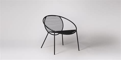 5% off first order & australia wide delivery. Finsbury Contemporary style, Black Steel Garden Chair ...