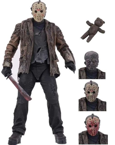 Neca Friday The Th Freddy Vs Jason Jason Voorhees Action Figure Ultimate Version Toywiz