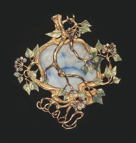 Réne Lalique Lovers Pendant Art Nouveau Jewelry Lalique Bijoux Art