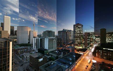 High Rise Building Timelapse Photo Cityscape City Building Toronto