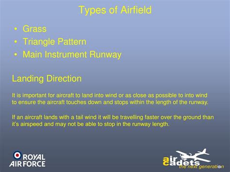 PPT - Basic Principles of Airmanship Airfields PowerPoint Presentation ...