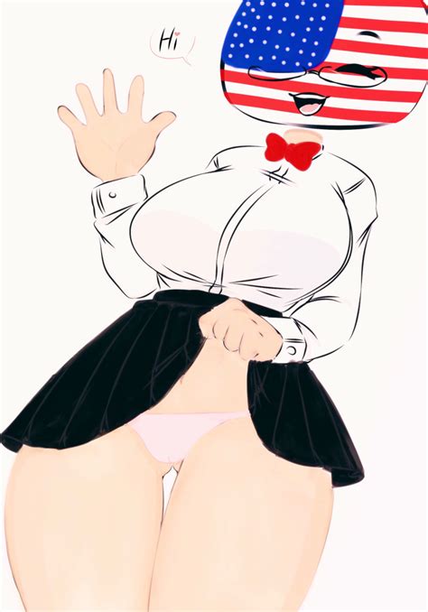 Rule 34 1girls American Flag Breasts Countryhumans Countryhumans Girl