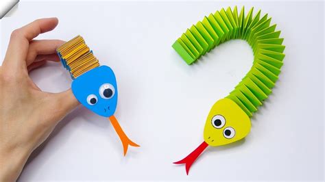 Amazing Paper Snake Moving Paper Toys
