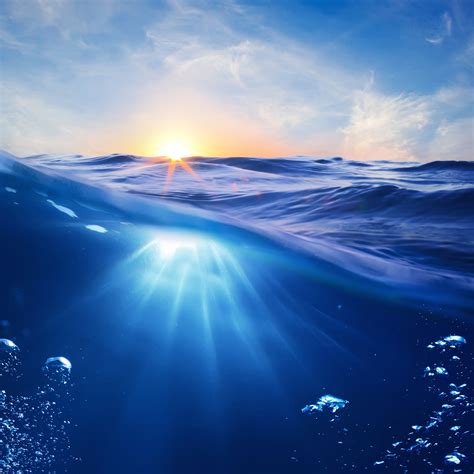 Download Sunrise Half Underwater HD wallpaper for iPhone 6 Plus ...