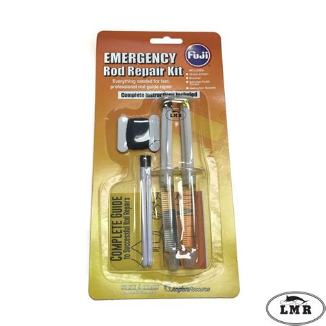Fuji Emergency Rod Repair Kit Epoxy Thread Brushes Lmr Tackle