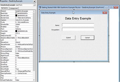 Getting Started With Vba Userforms Excelerator Solutions