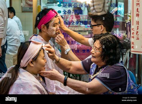 Facial Threading A Chinese Traditional Facial Technique In Taipei