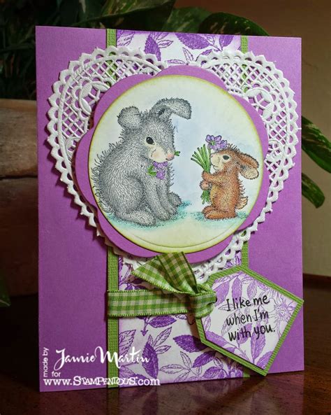 forget me nots for your loved ones cre8time stampendous love house mouse card crafts paper