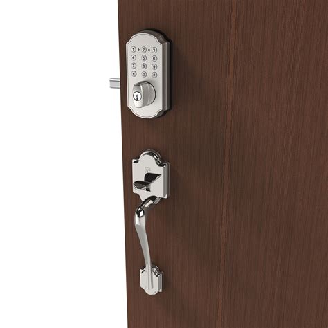 Front Door Lockset Combo — Digital Deadbolt With Keypad Tl114tl121