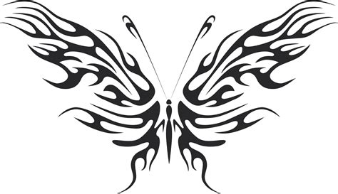 Tribal Butterfly Art 09 Free Dxf File Free Download Dxf Patterns