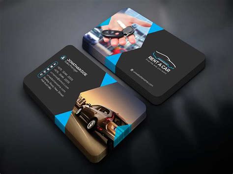 Automobile Business Card Free Download Graphicslot