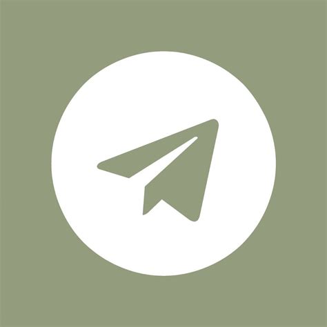 Telegram Green Icon