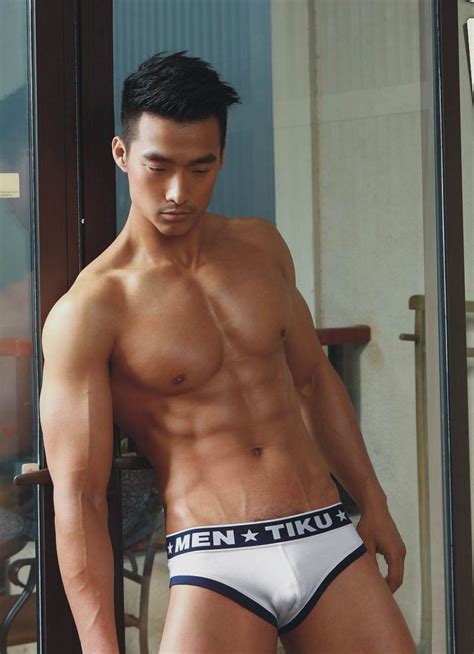 Asian Male Underwear Models