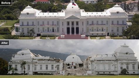 Haiti To Rebuild Quake Damaged National Palace Bbc News